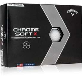 Chrome Soft X US Marine Corps Golf Balls