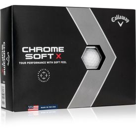 Chrome Soft X Play Yellow Golf Balls