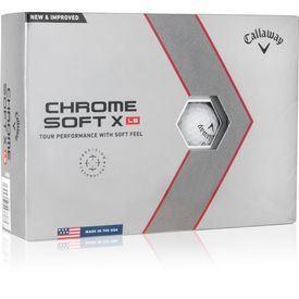 Chrome Soft X LS US Marine Corps Golf Balls