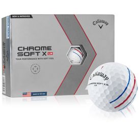 2022 Chrome Soft X LS Triple Track Golf Balls