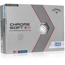 2022 Chrome Soft X LS Triple Track Golf Balls