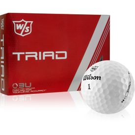Triad Play Yellow Golf Balls