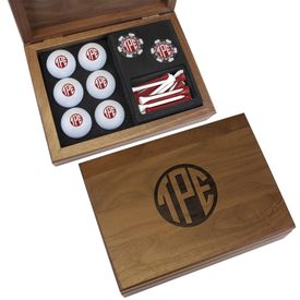 Wooden Gift Set with Poker Chips Blank