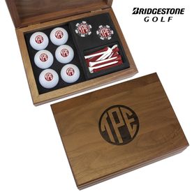 e6 Wooden Gift Set with Poker Chips