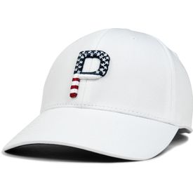 Pars and Stripes P Classic Adjustable Hat