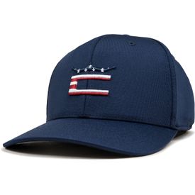 Stars and Stripes Crown C Snapback Hat