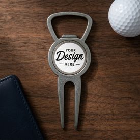 Bartender Divot Tool with Personalized Ball Marker