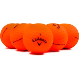 Prior Generation Supersoft Matte Orange Bulk Golf Balls