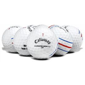 2020 Chrome Soft X LS Triple Track Logo Overrun Golf Balls
