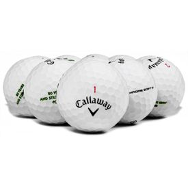 Chrome Soft Logo Overrun Golf Balls