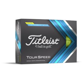 2022 Tour Speed Yellow Golf Balls