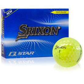 Q-Star 6 Yellow Golf Balls