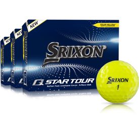 Q-Star Tour 4 Yellow Golf Balls - Buy 2 Get 1 Free