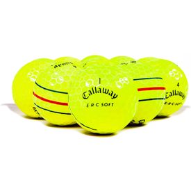 Prior Generation ERC Soft Yellow Triple Track Golf Balls