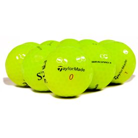 2022 Tour Response Yellow Logo Overrun Golf Balls