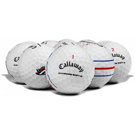 2022 Chrome Soft Triple Track Logo Overrun Golf Balls