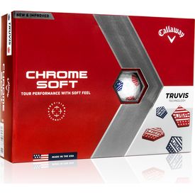Chrome Soft USA TruVis Golf Balls