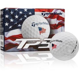 TP5 USA Flag Golf Balls - 6-Ball Pack