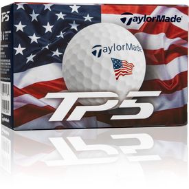 TP5 USA Flag Golf Balls - 6-Ball Pack
