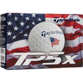 2021 TP5x USA Flag Golf Balls - 6-Ball Pack