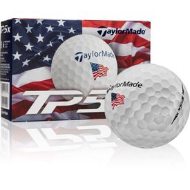 TP5x USA Flag Golf Balls - 6-Ball Pack