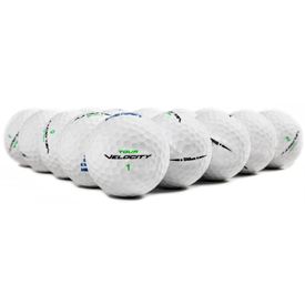 Tour Velocity Feel Logo Overrun Golf Balls - 15 Pack