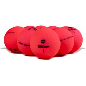 Duo Soft Optix Pink Logo Overrun Golf Balls