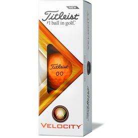 Velocity Matte Orange Double Digit Golf Balls