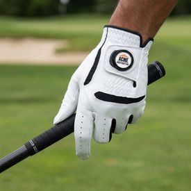 Cabretta Leather Custom Logo Ball Marker Golf Glove