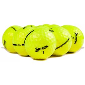 Q-Star 6 Yellow Logo Overrun Golf Balls