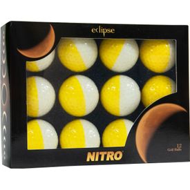 Eclipse White/Yellow Golf Balls