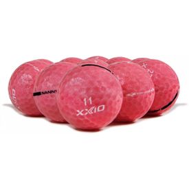Eleven Ruby Red Logo Overrun Golf Balls