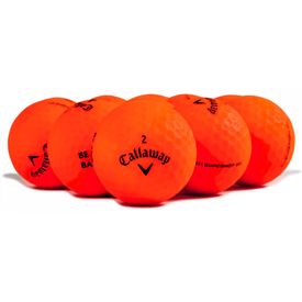 Superhot Bold Orange Bulk Logo Overrun Golf Balls