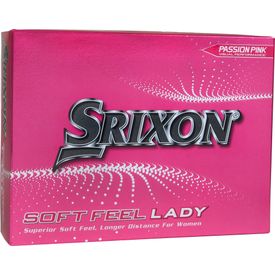Soft Feel Lady 8 Pink Golf Balls