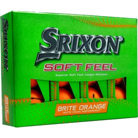 Soft Feel 13 Brite Orange Golf Balls