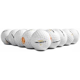 Tour Velocity Distance Logo Overrun Golf Balls - 15 Pack