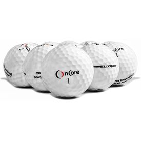ELIXR Logo Overrun Golf Balls