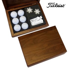 Officially Licensed Wooden Gift Set with Poker Chips