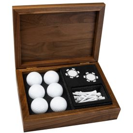 Wooden Poker Chip Gift Set