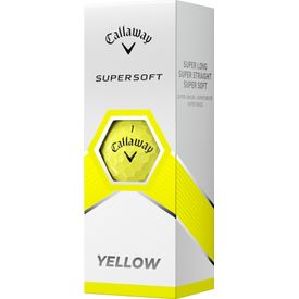 2023 Supersoft Yellow Golf Balls