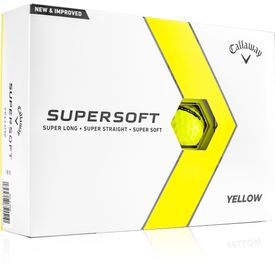 2023 Supersoft Yellow Golf Balls
