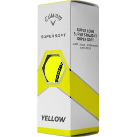 Supersoft Yellow Golf Balls