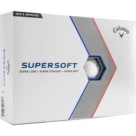 2023 Supersoft Play Yellow Golf Balls