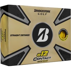 e12 Contact Yellow Golf Balls