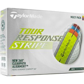 Tour Response Stripe Multi-Color Pack Golf Balls