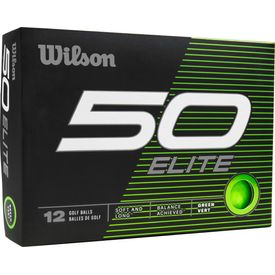 Fifty Elite Green Golf Balls