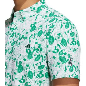 Play Green Graphic Polo