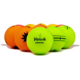 Crystal Multi-Color Logo Overrun Golf Balls