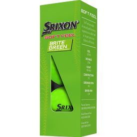 Soft Feel 13 Brite Green Golf Balls - Buy 2 DZ Get 1 DZ Free