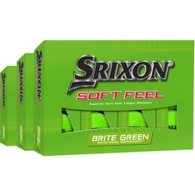 Soft Feel 13 Brite Green Golf Balls - Buy 2 DZ Get 1 DZ Free